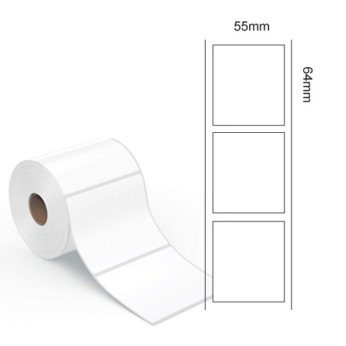 55x64 Thermoeco Rollenetiketten